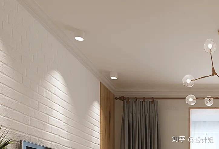 客廳不吊頂，怎么裝修好看？