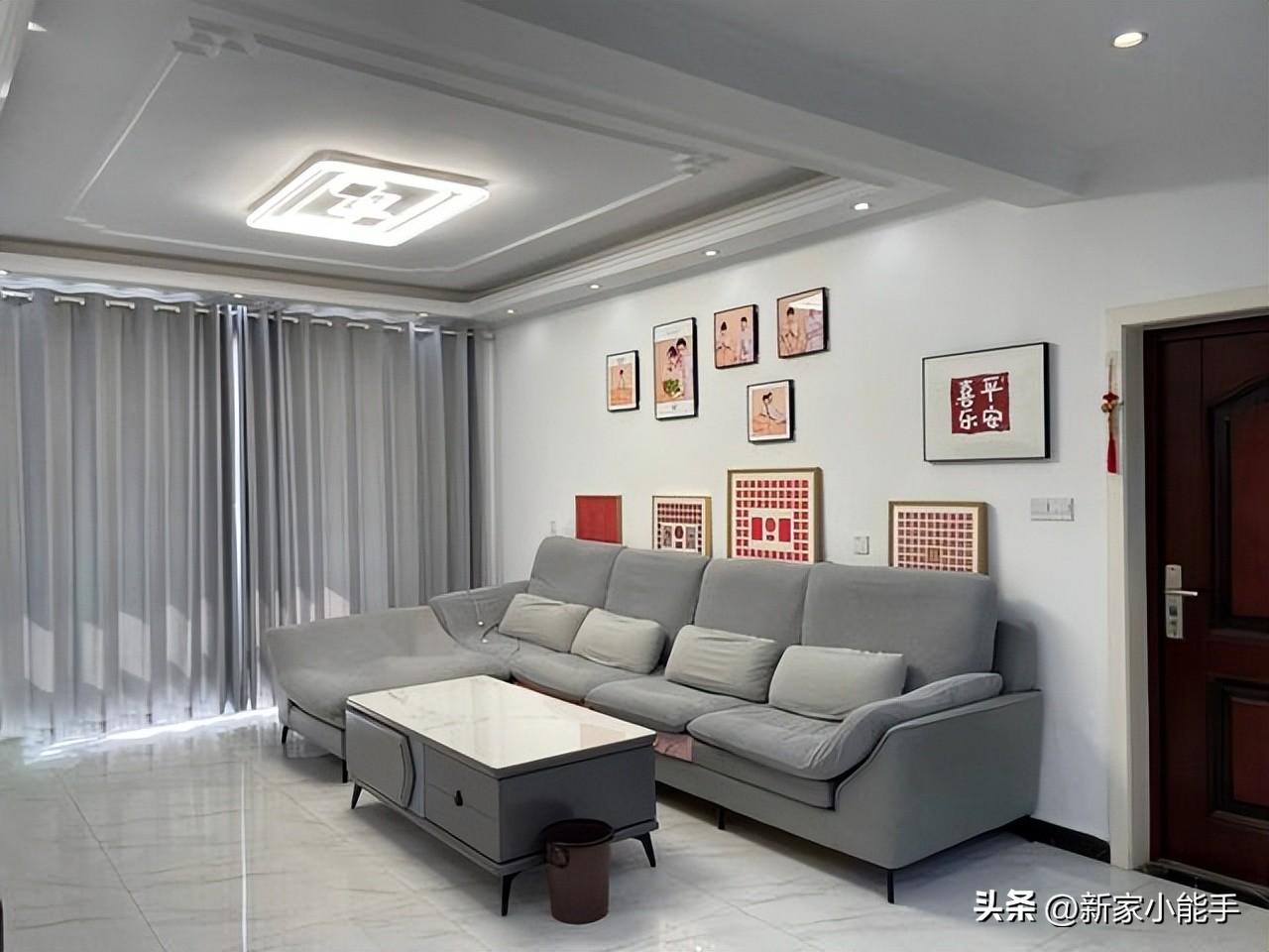 00后婚房，簡單裝修不豪華，室內(nèi)面積不大，新生活真的很幸福