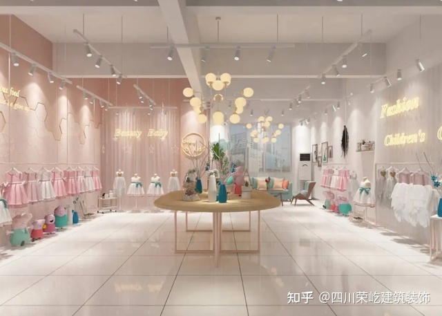 成都童裝店裝修設計這樣做，生意不愁！