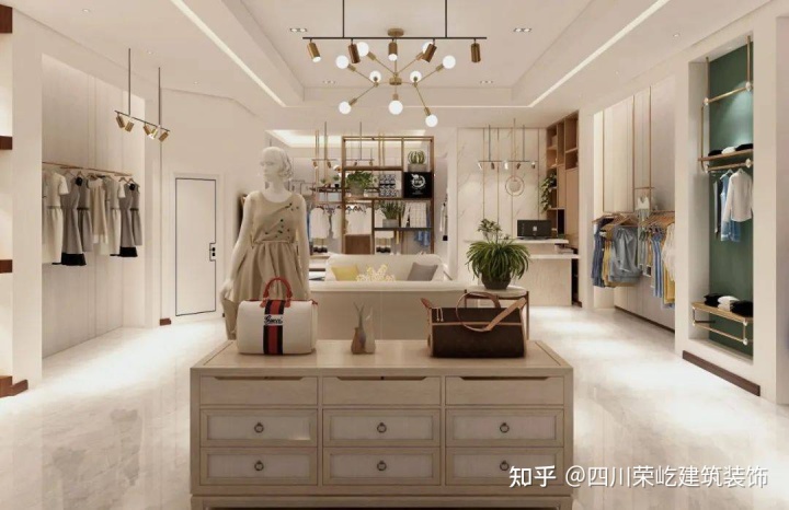 成都服裝店裝修費用，成都服裝裝修設(shè)計報價