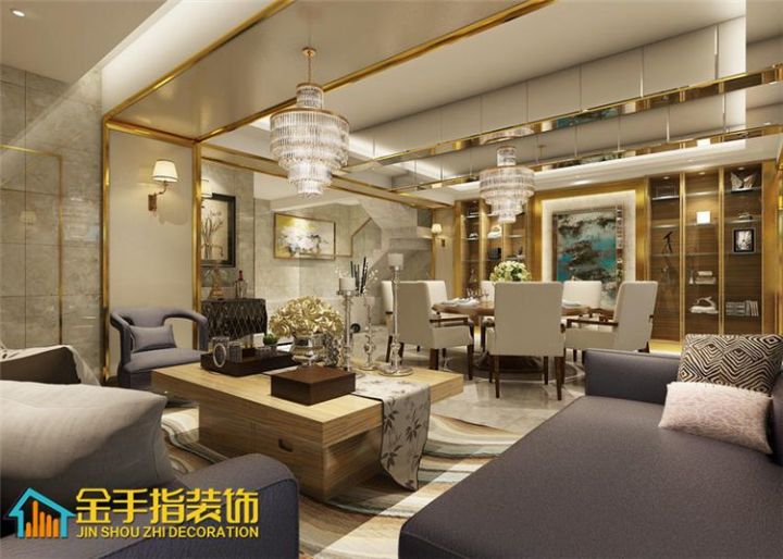 金牌設(shè)計師打造低調(diào)奢華港式風格洋房裝修鑒賞！